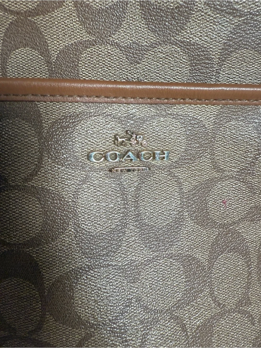 Coach F58297 Signature File Crossbody Bag